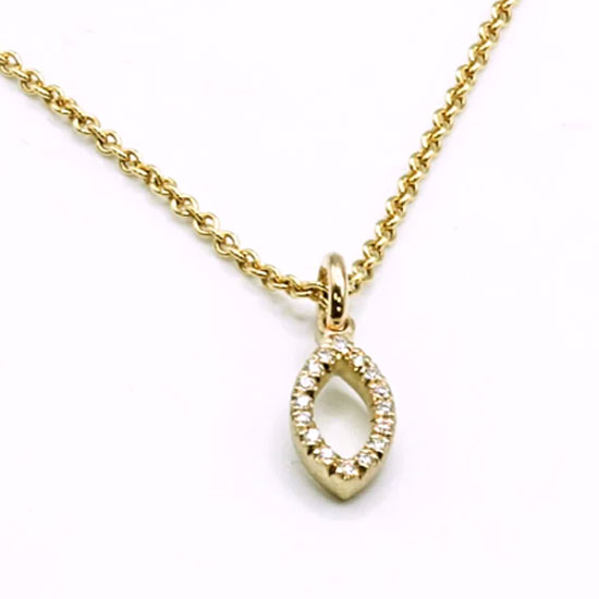 Anhänger Gelbgold 750 Brillanten