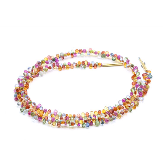 Kette Saphir Gold 750