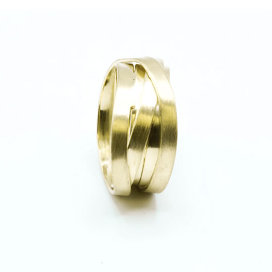 Ring aus gelbgold 585